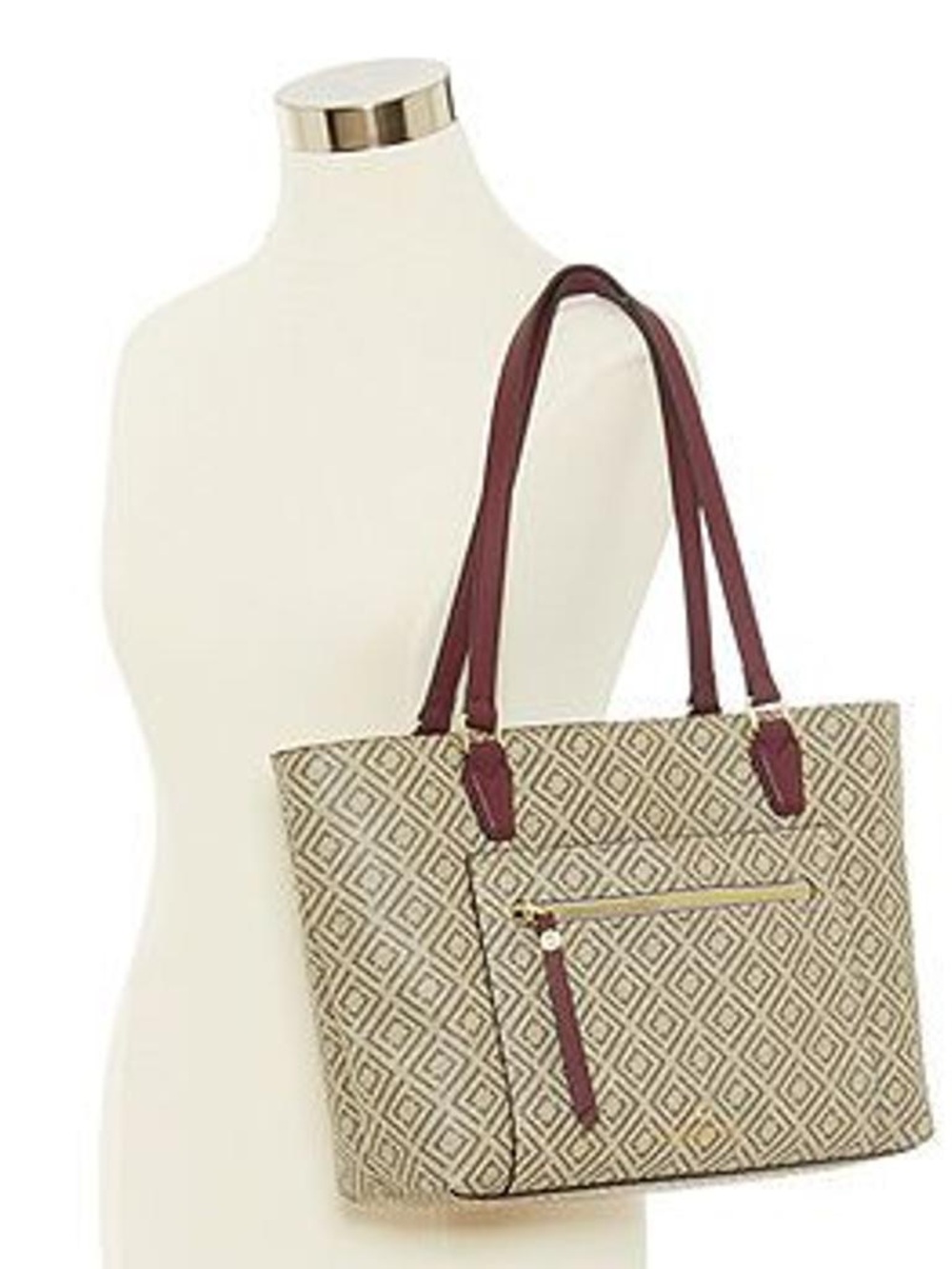 Vintage Liz Claiborne Logo Tote Bag